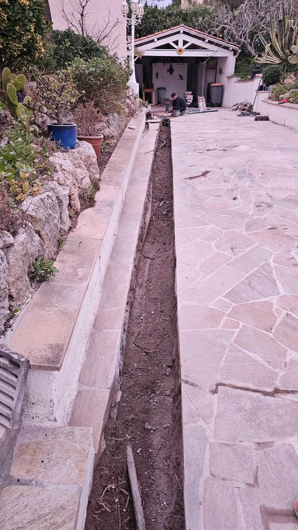 Ouverture de tranchée
