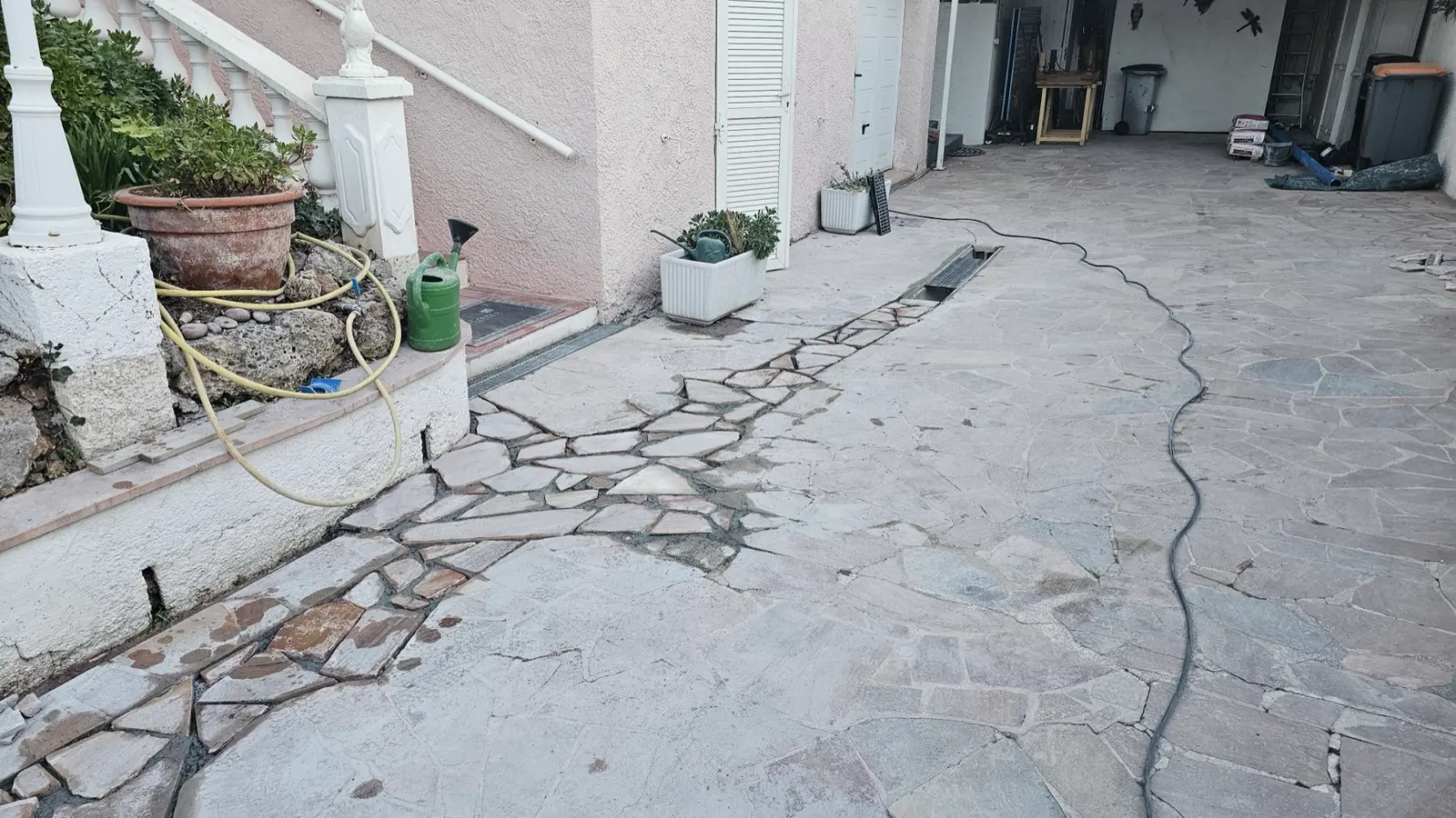 Finition du chantier en cours